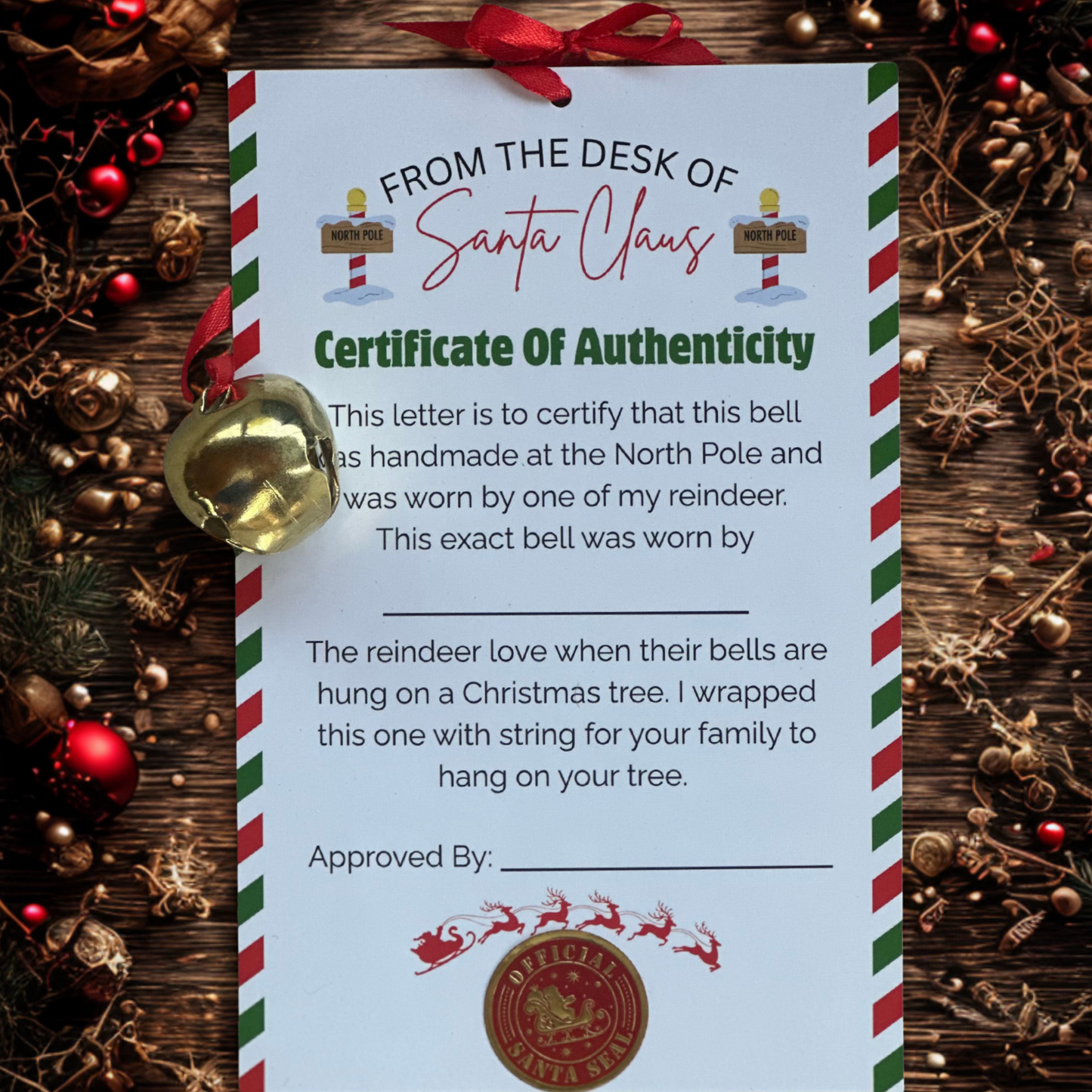 Reindeer Food & Reindeer Bell