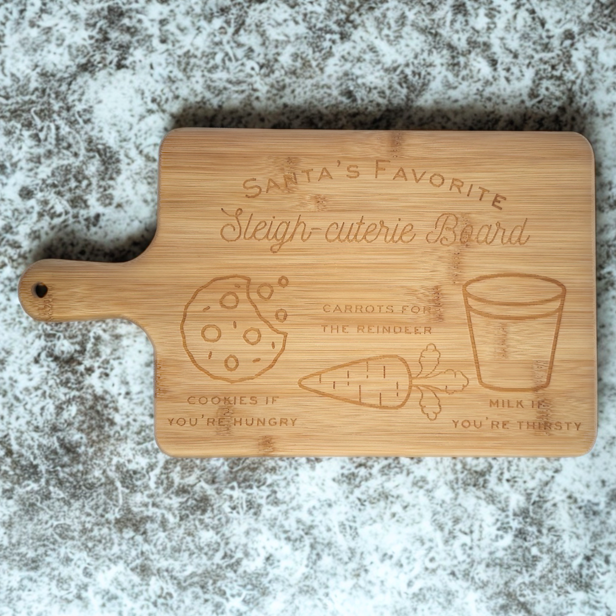 Santa's Sleighcuterie Board