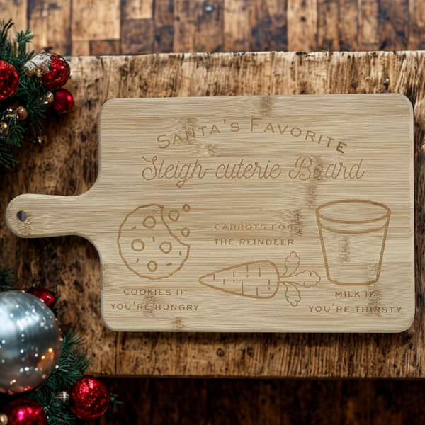 Santa's Sleighcuterie Board